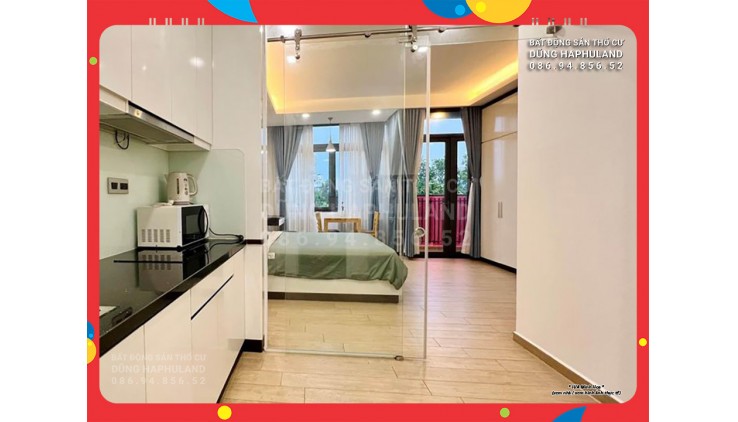 GV. CHDV 18P, TN tới 67 triệu/th. Nhà 180m2, ngang 6.5M, 5T, hẻm 8M, gần Lotte Mart.